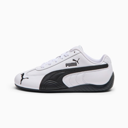 Speedcat Leather Big Kids' Sneakers - PUMA White-PUMA Black - 1