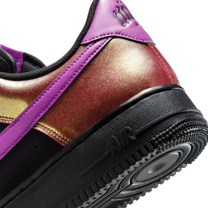 Nike Air Force 1 '07 LV8 - Gold/Black/Bold Berry - Image 8