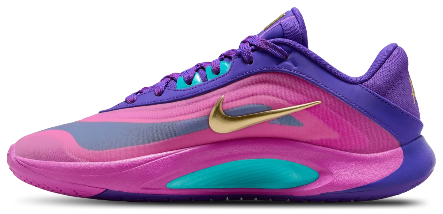 Nike A'One - Hyper Violet/Metallic Gold/Purple - Image 2