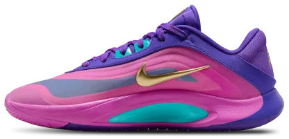 Nike A'One - Hyper Violet/Metallic Gold/Purple - Image 2