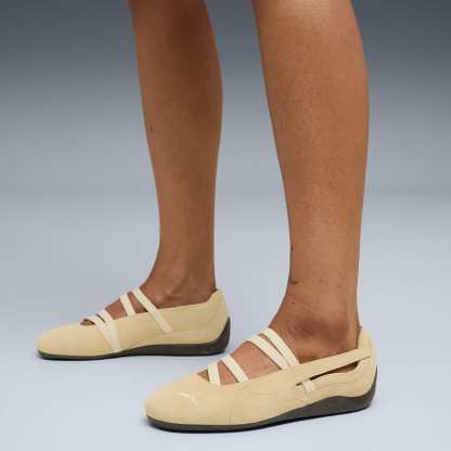 Speedcat Ballet Suede Women's Sneakers - Creamy Vanilla-Gum - 2