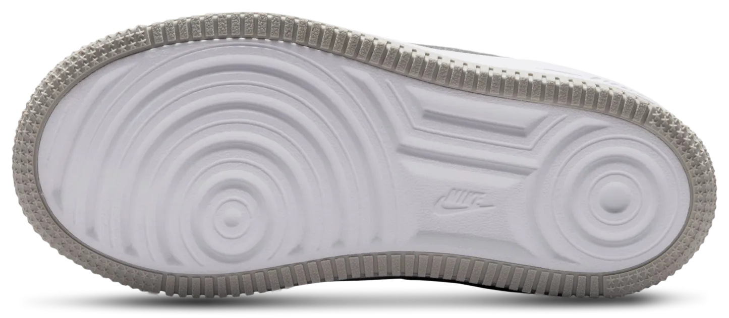 Nike Air Force 1 Low 童款 - Grey/White/Orange - Image 5