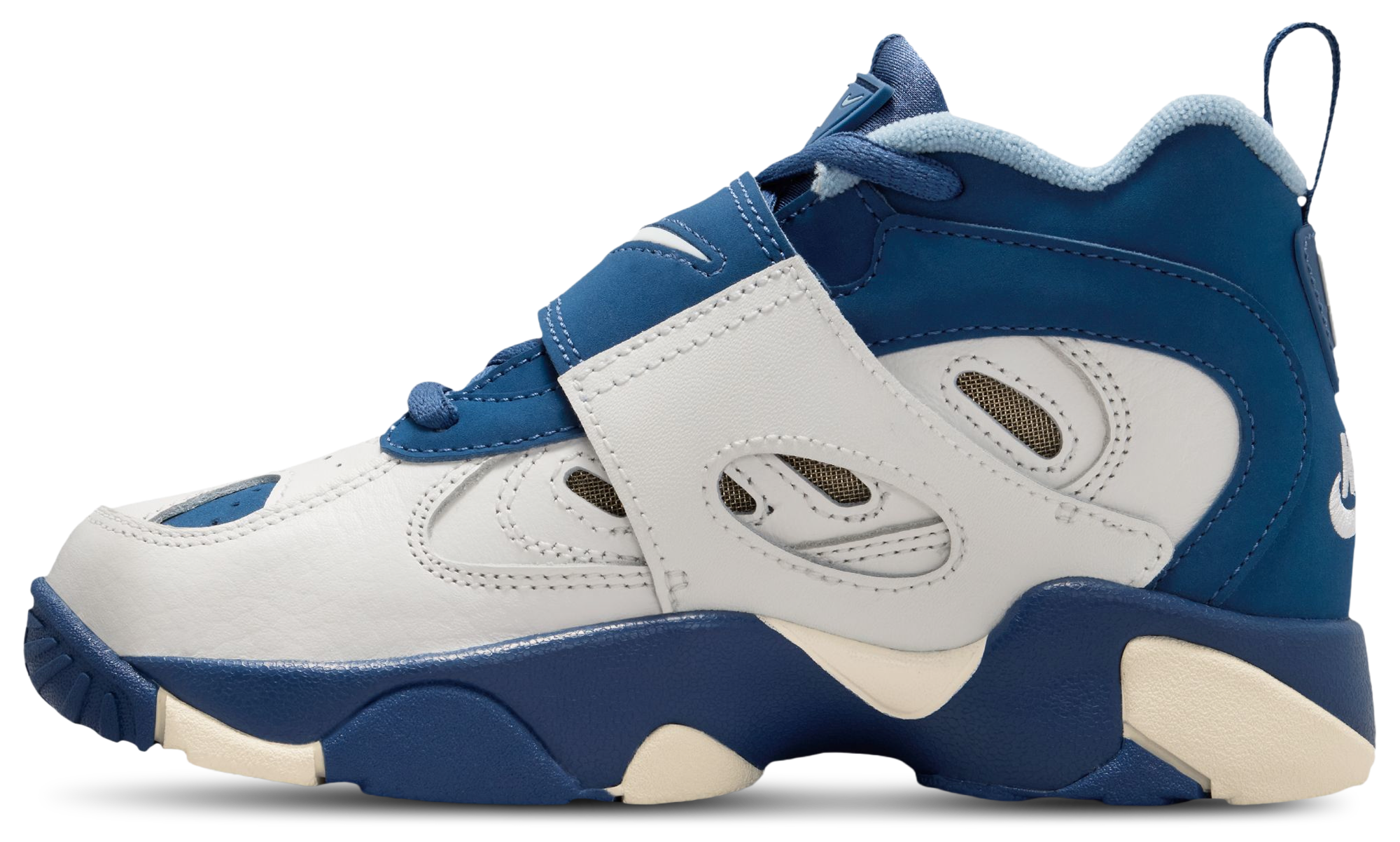 Nike Air Diamond Turf II 童款 - Sail/Mystic Navy/Blue Grey - Image 2