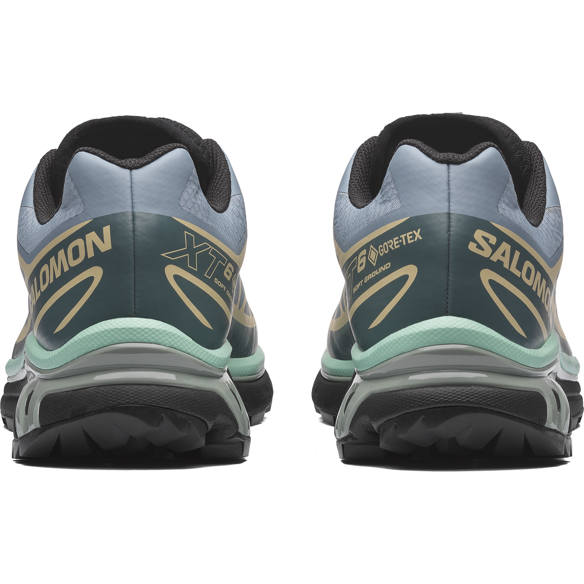 Salomon XT-6 GORE-TEX - Tradewinds / Stormy Weather / Bog - View 4