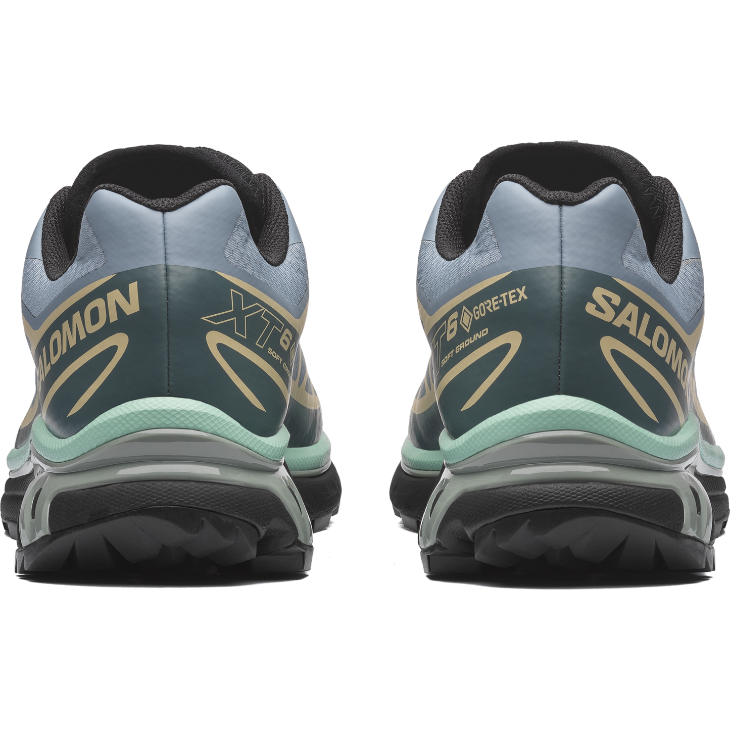 Salomon XT-6 GORE-TEX - Tradewinds / Stormy Weather / Bog - View 4