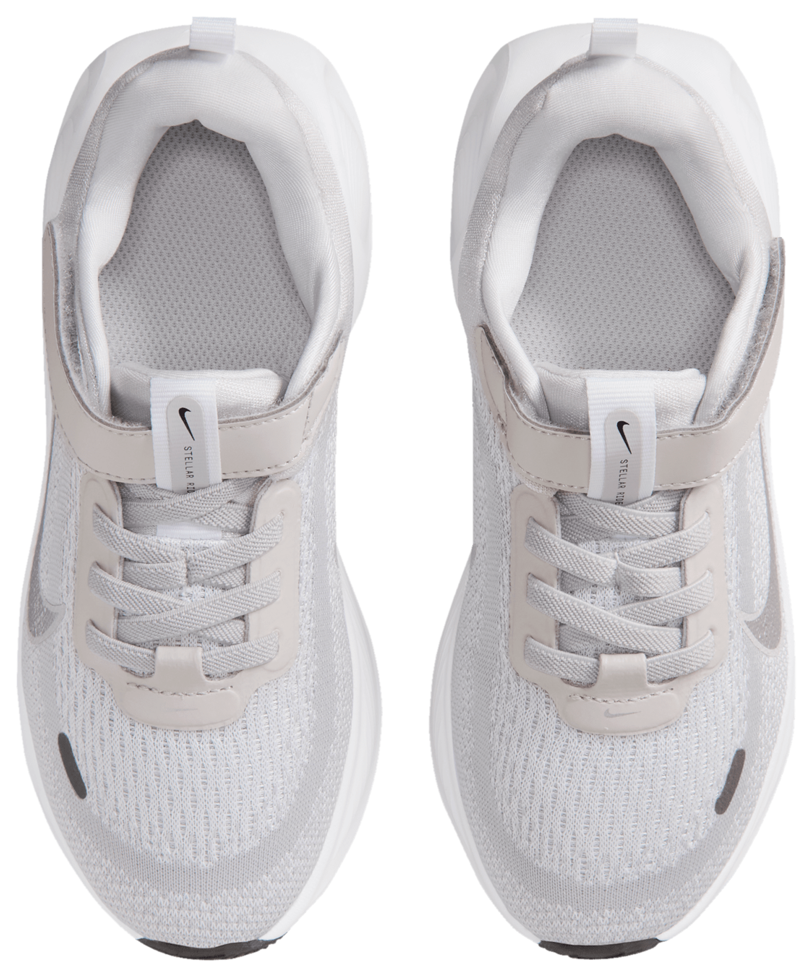 Nike Stellar Ride 童款 - Metallic Silver/Vast Grey/White - Image 4