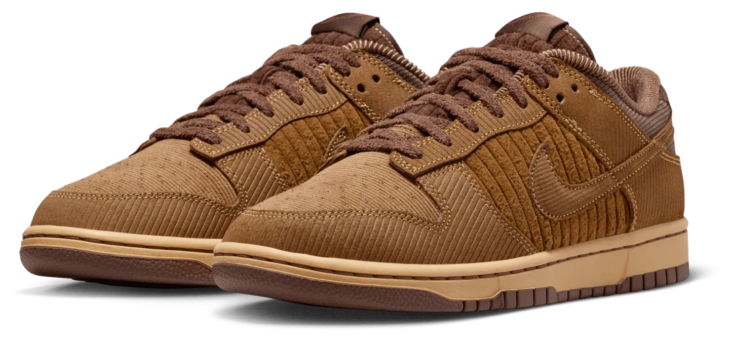 Nike Dunk Low Retro Premium - Light British Tan/Light Chocolate - Image 6