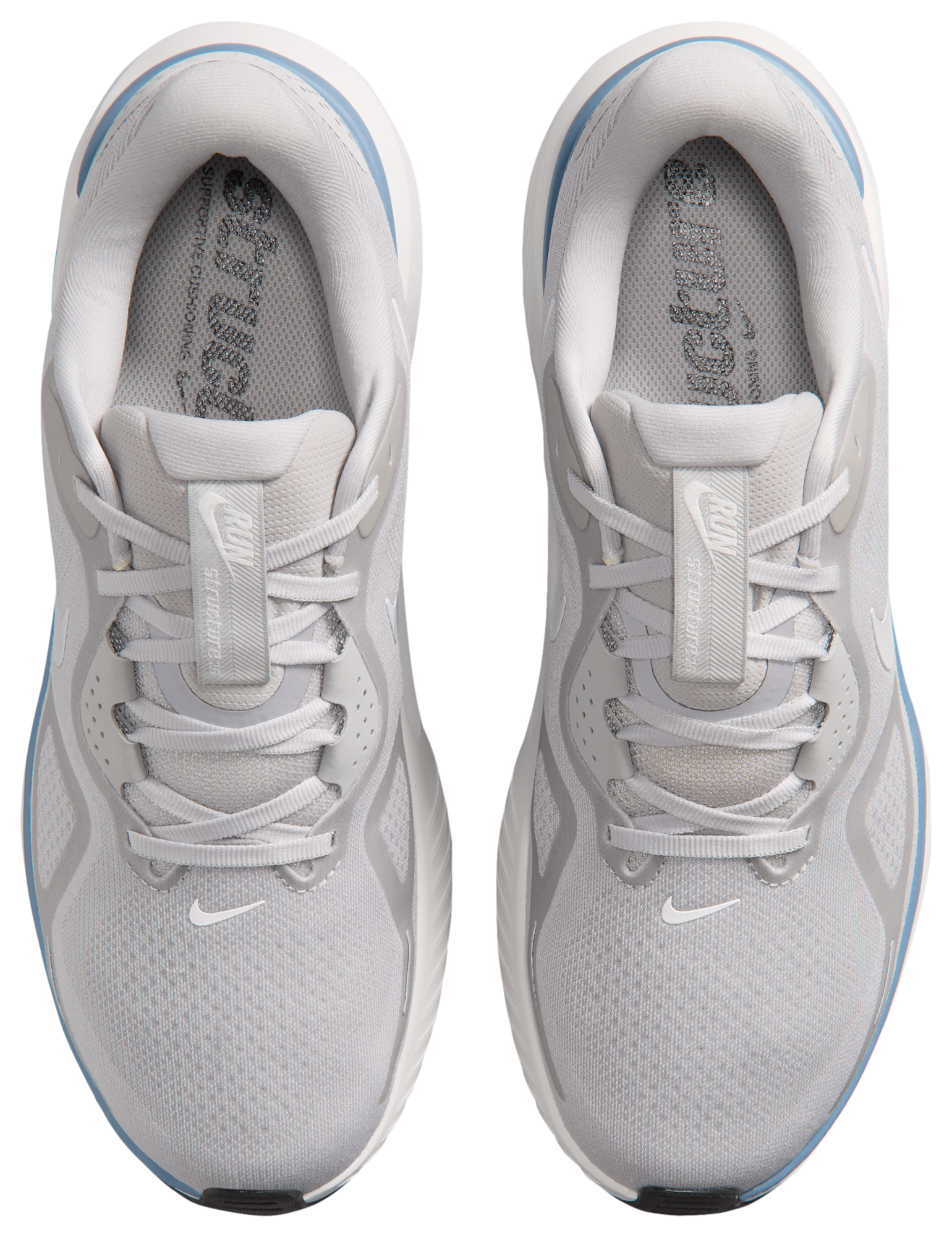 Nike Structure 26 - Grey Fog/Work Blue/Summit White - Image 4