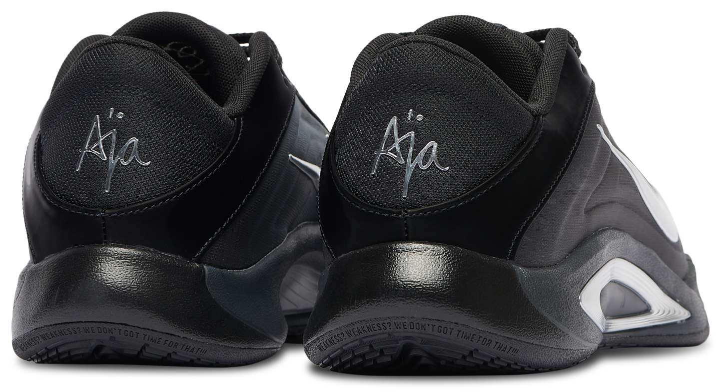 Nike A'One - Black/Metallic Silver/Dark Smoke Grey - Image 3