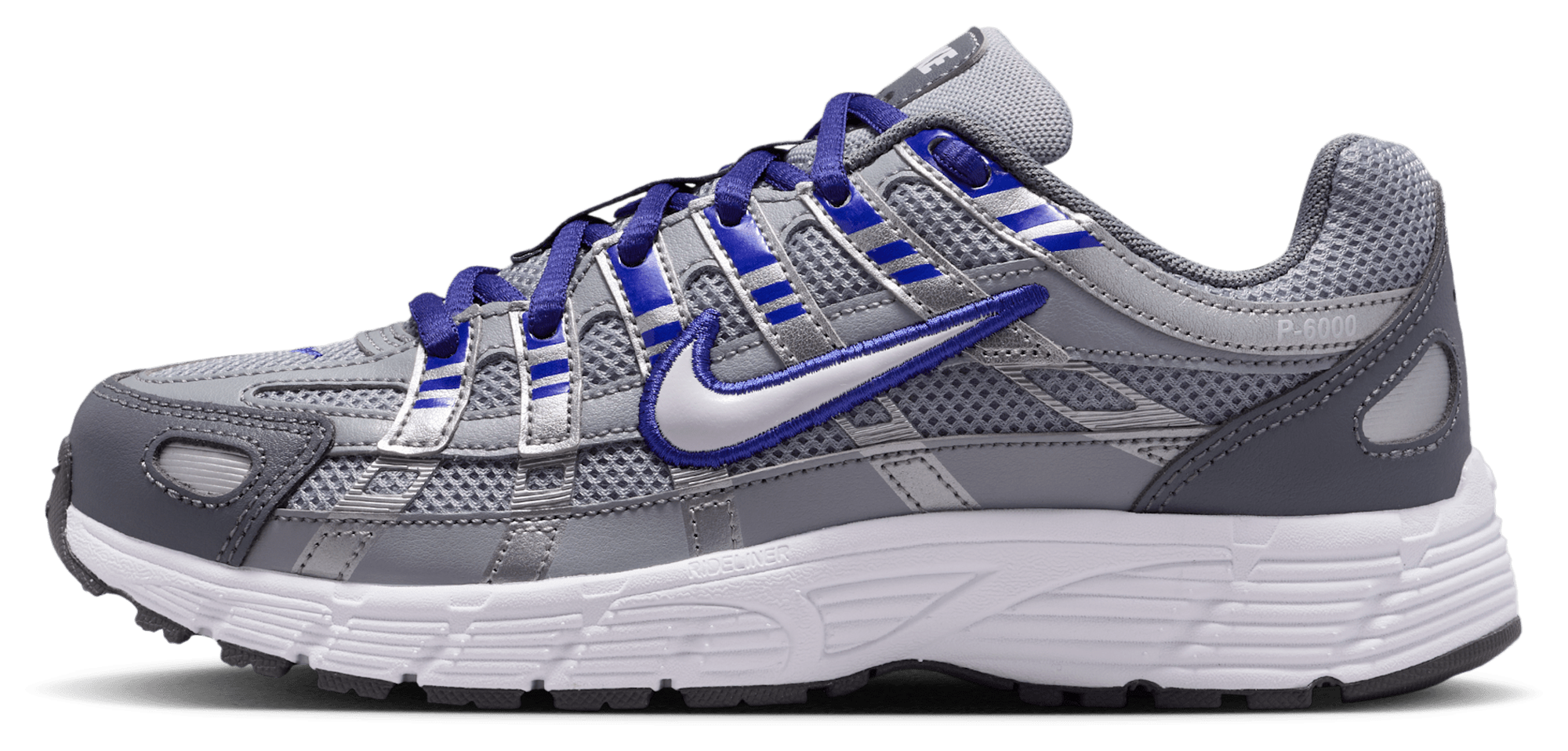 Nike P-6000 童款 - White/Wolf Grey/Deep Night - Image 2