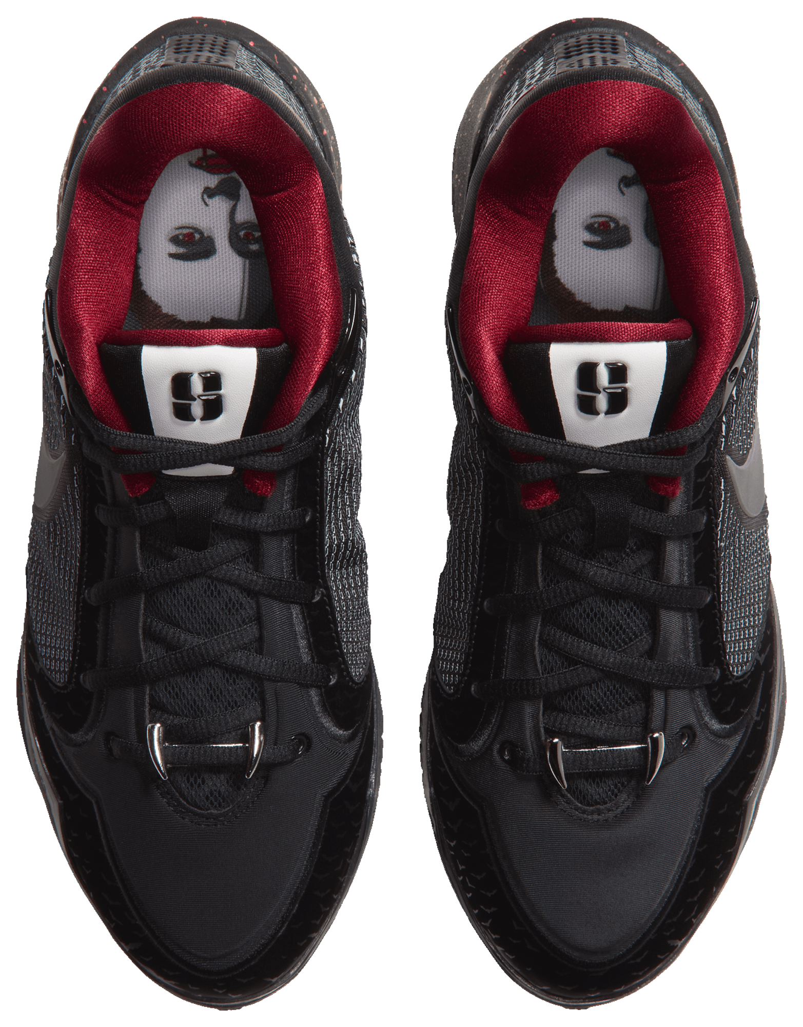 Nike Sabrina 4 - Black/Red/Grey - Image 4