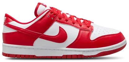 Nike Dunk Low Retro Bttys - White/University Red/White - Image 1