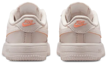 Nike Force 1 Low Lace SE 童款 - Orewood Brown/Orange Pulse/Football Gray - Image 3