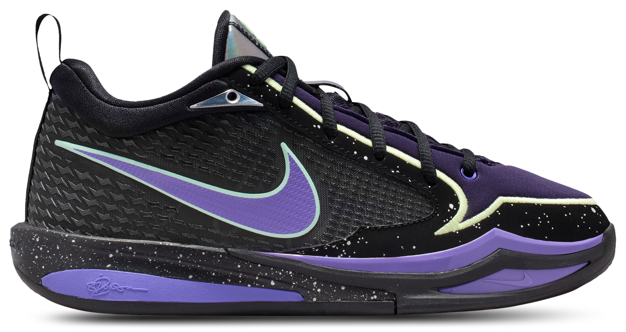 Nike Sabrina 4 SE 童款 - Black/Action Grap/Purple Dynasty - Image 1