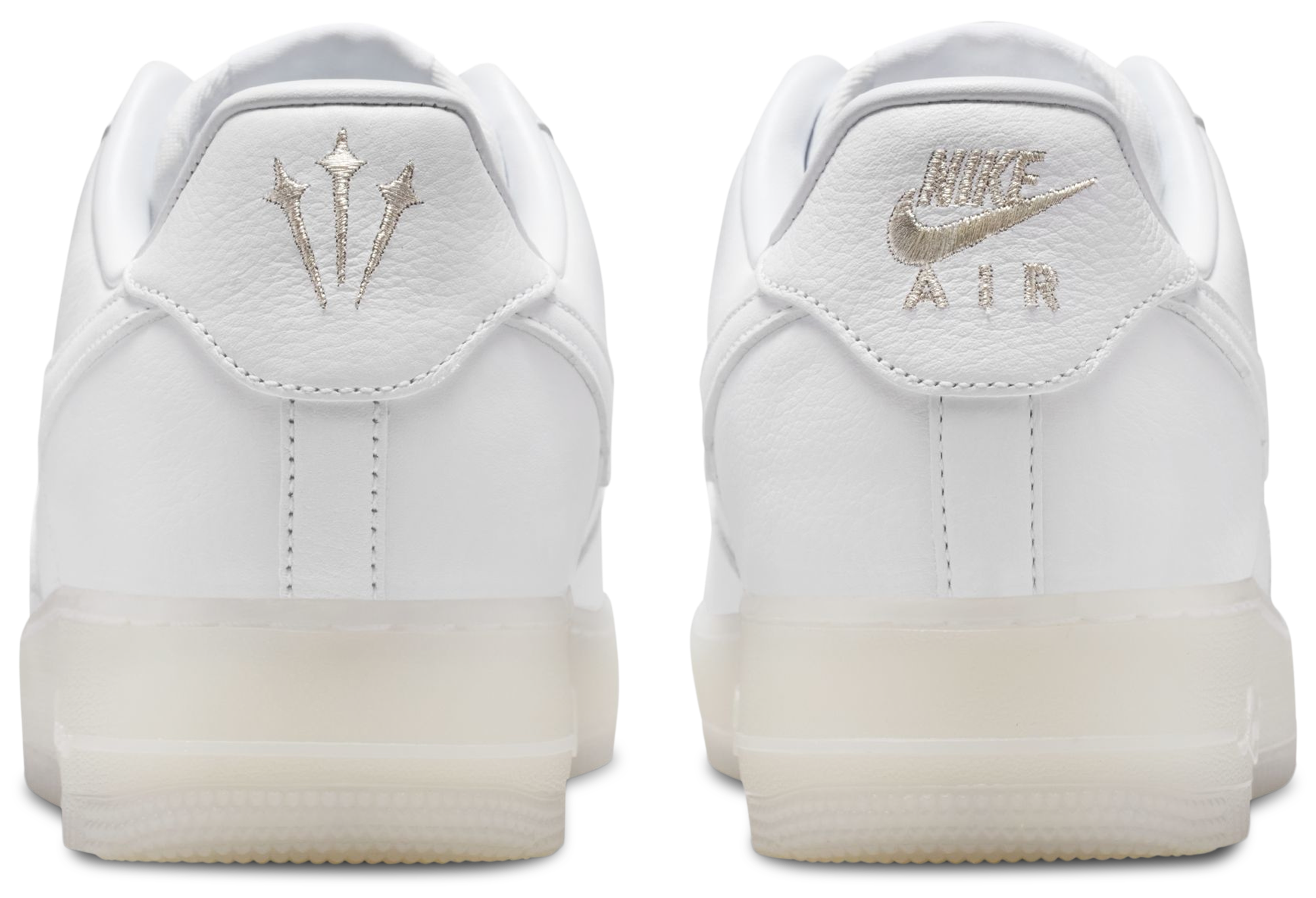 Nike Air Force 1 Low SP - White/Silver - Image 3