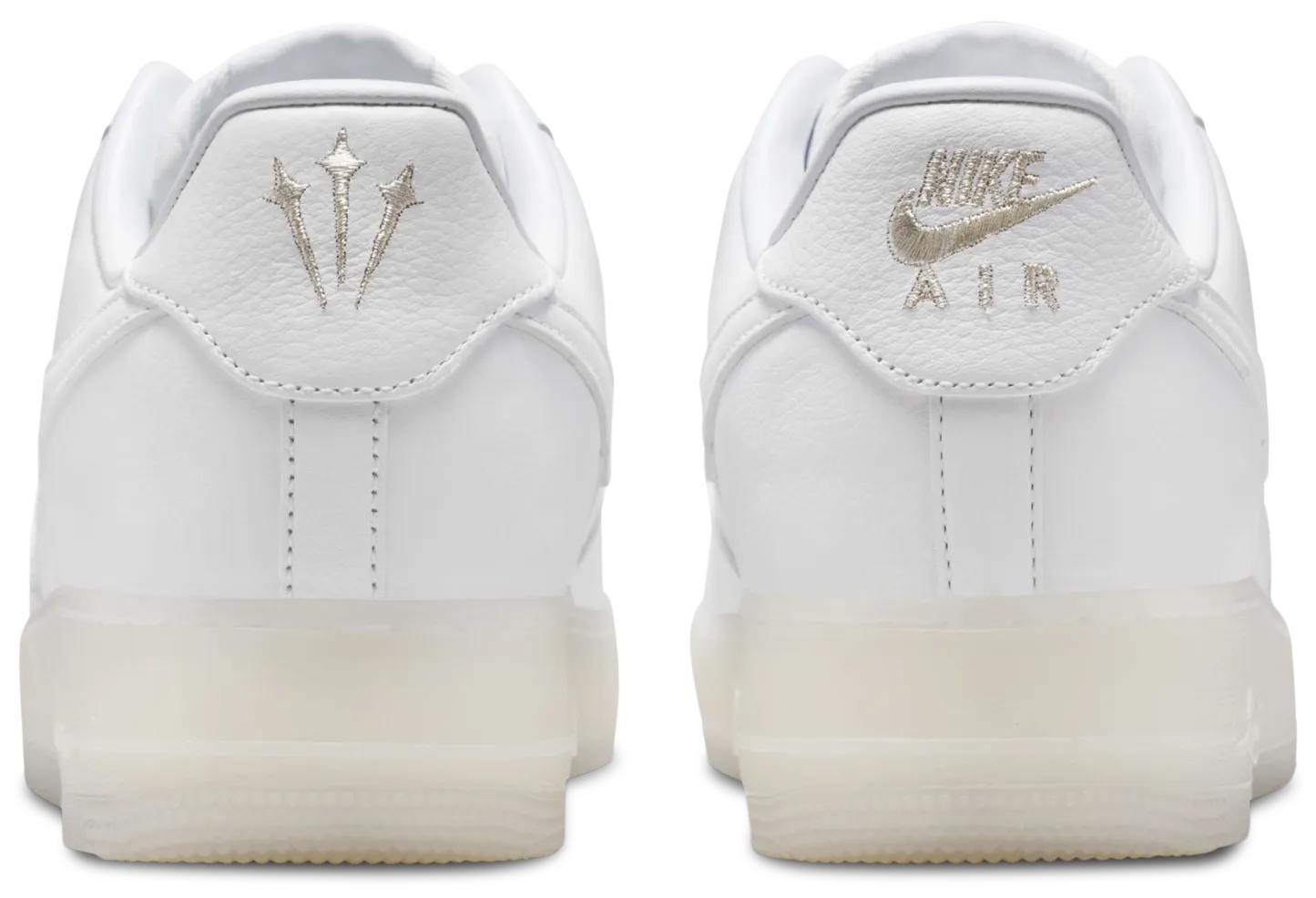 Nike Air Force 1 Low SP - White/Silver - Image 3