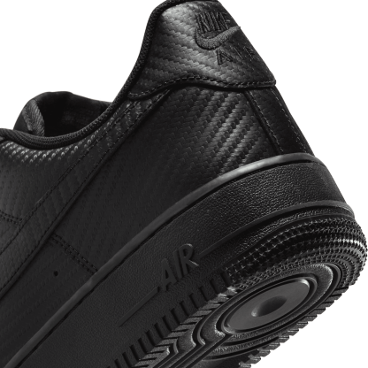 Nike Air Force 1 07 TWT - Black/Black - Image 8