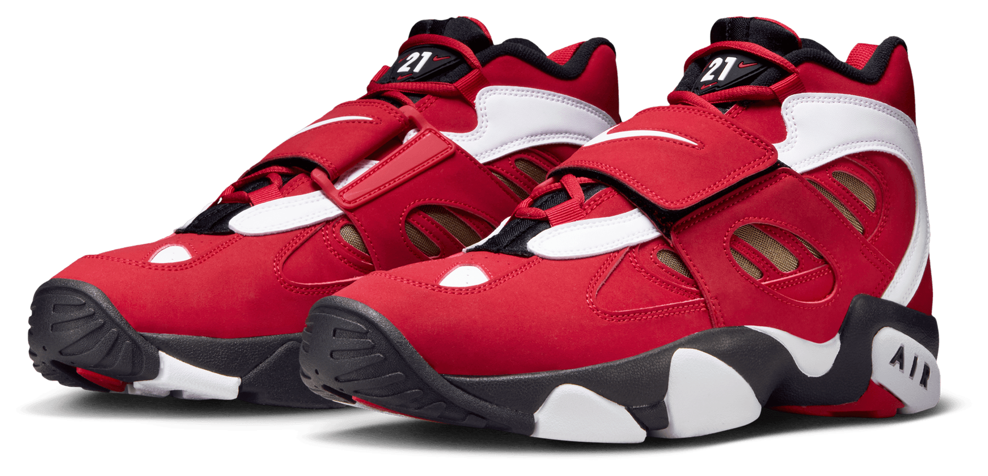 Nike Air Diamond Turf II - Fire/White/Black - Image 6