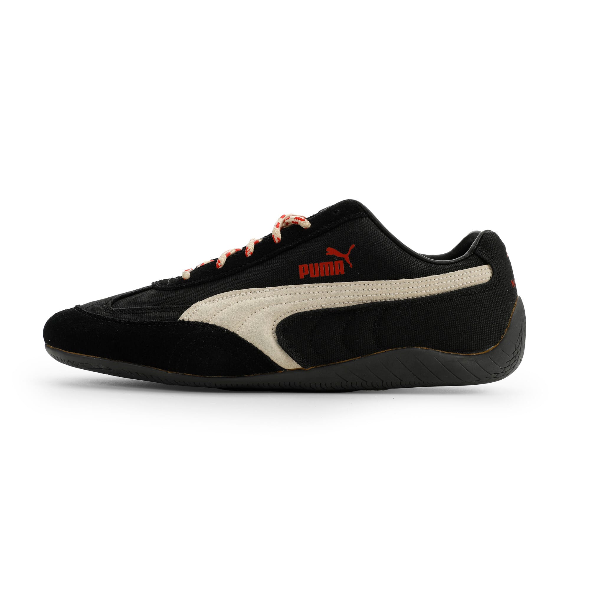 PUMA x NAHMIAS Speedcat Sneakers - PUMA Black-Canvas-Candy Apple - 1