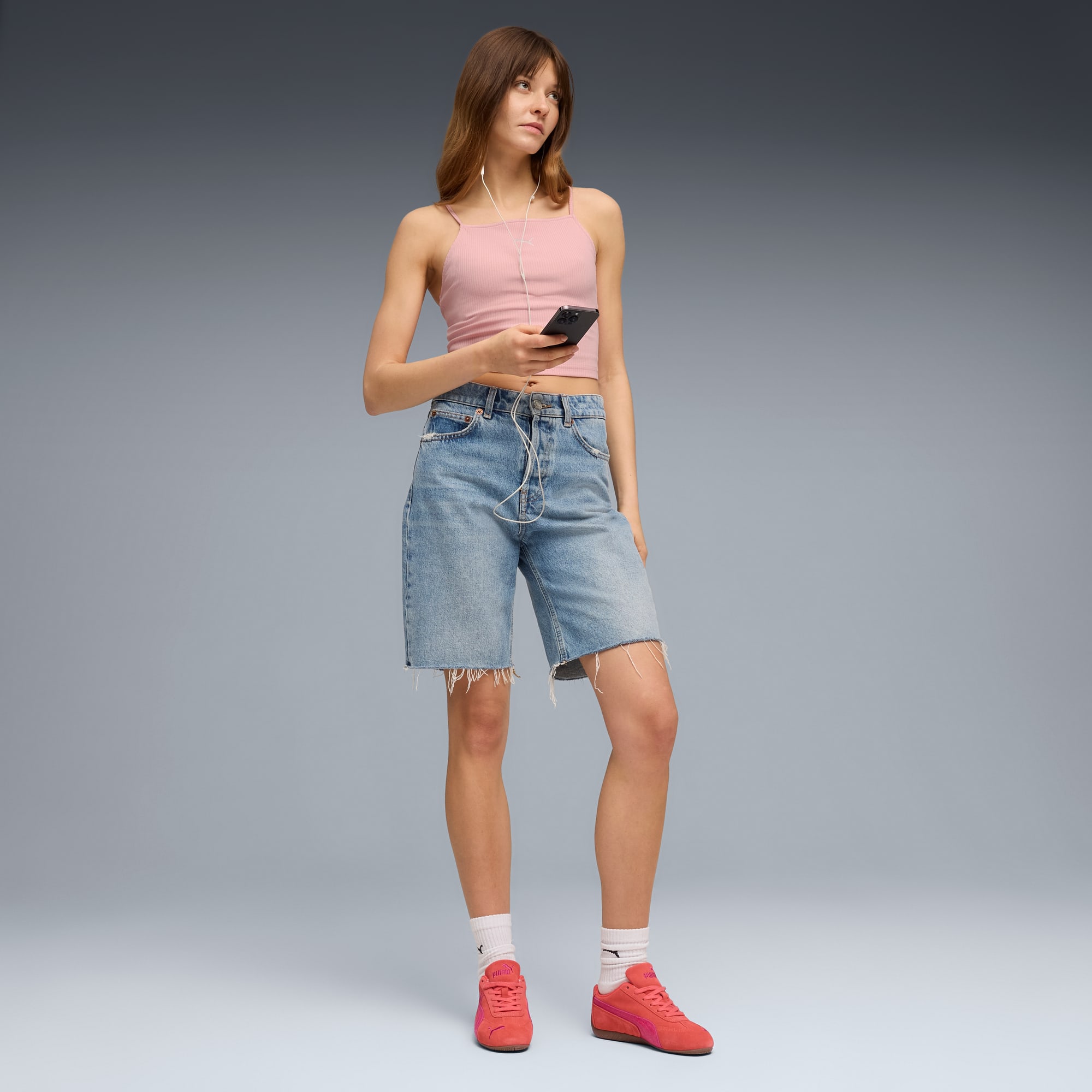 Speedcat Vibes Women's Sneakers - Red Glamour-Gum - 3