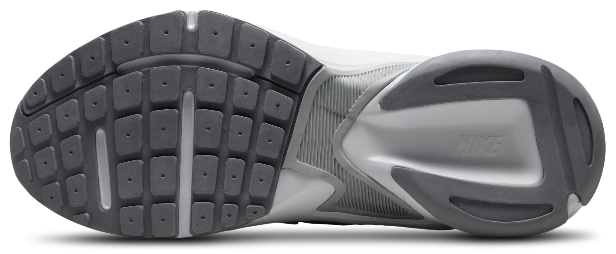 Nike AL8 - White/Metallic Silver/Smoke Grey - Image 5