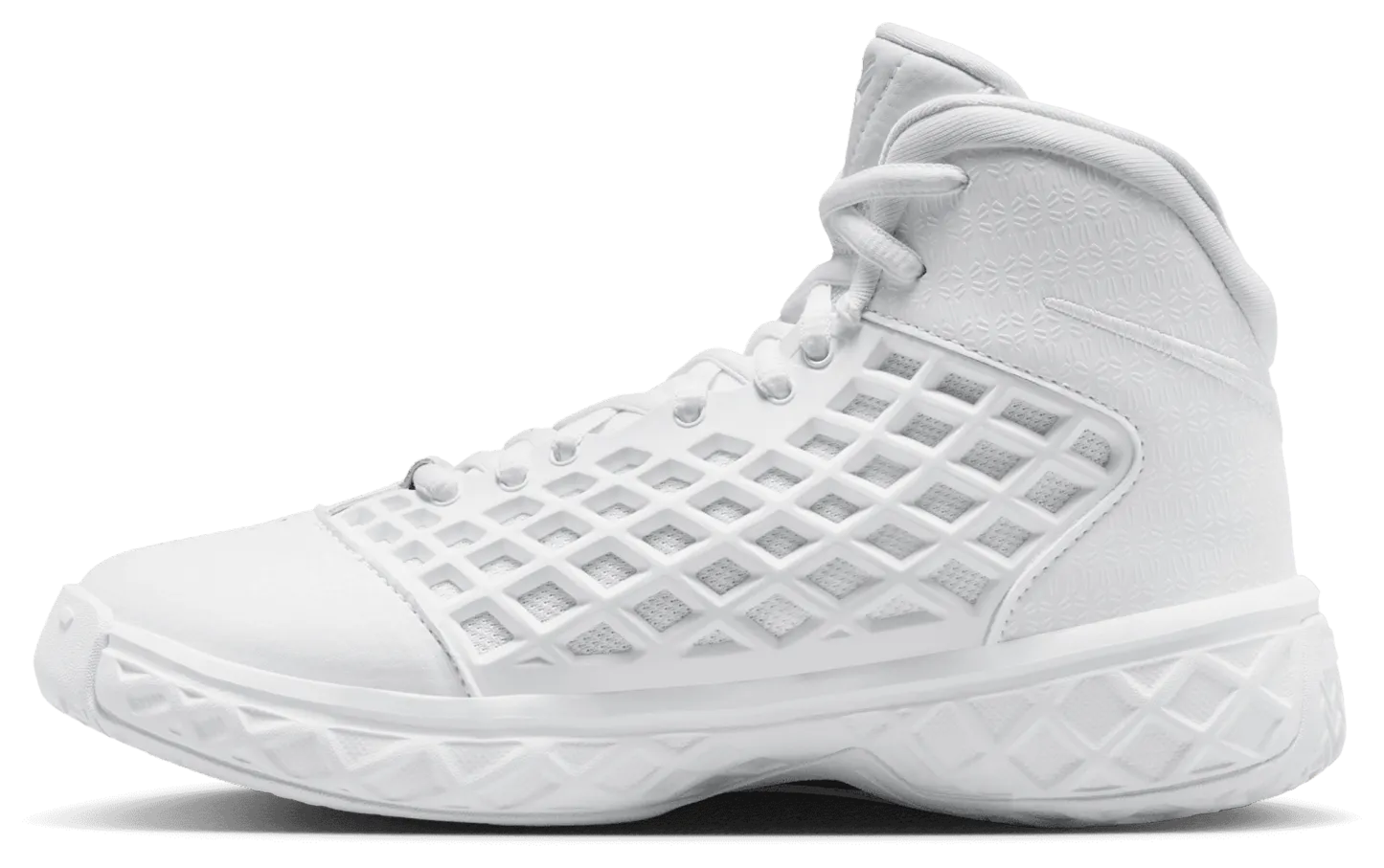 Nike Kobe 3 High Halo 童款 - White/White/White - Image 2