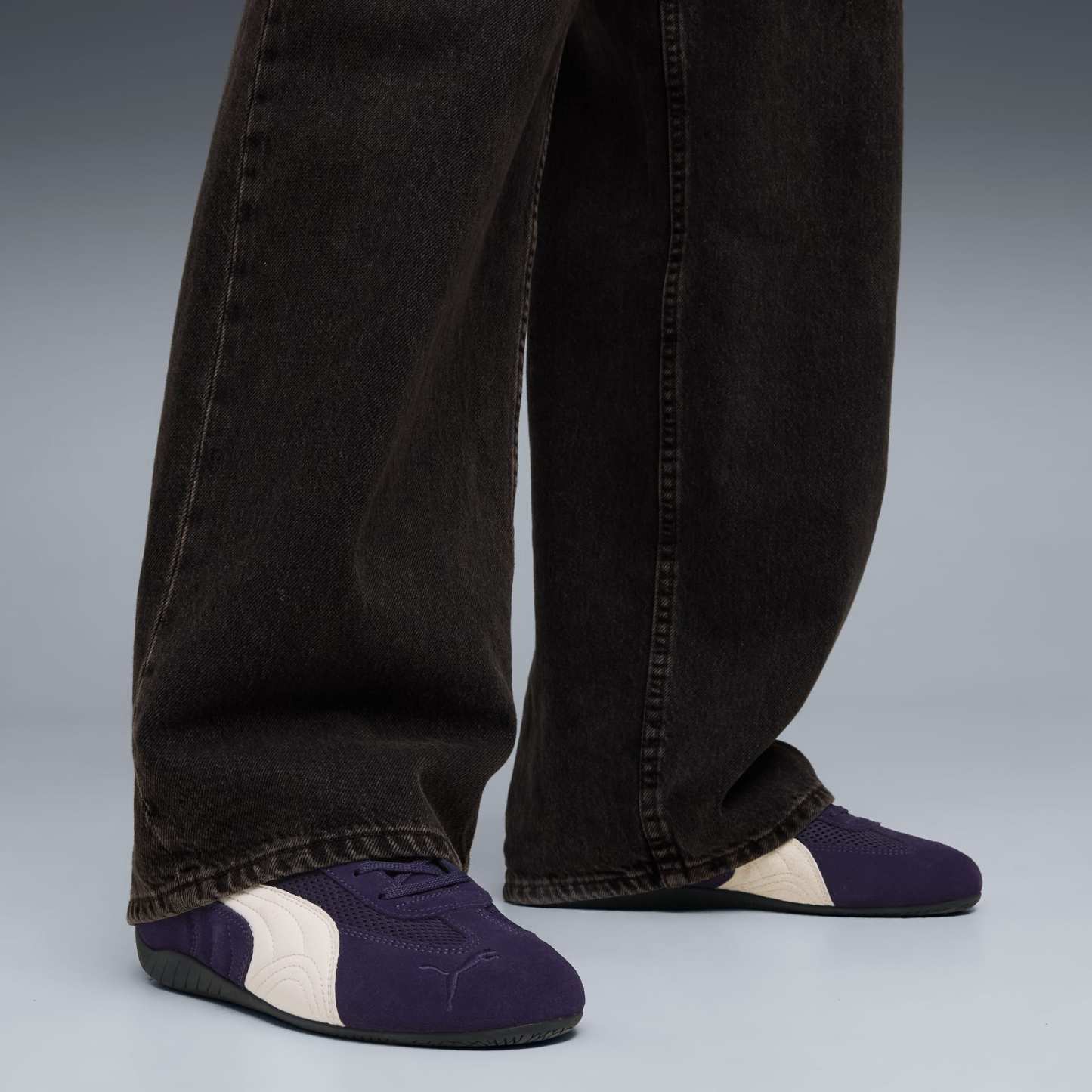 Speedcat Mesh Sneakers - Deep Plum-PUMA Black - 2