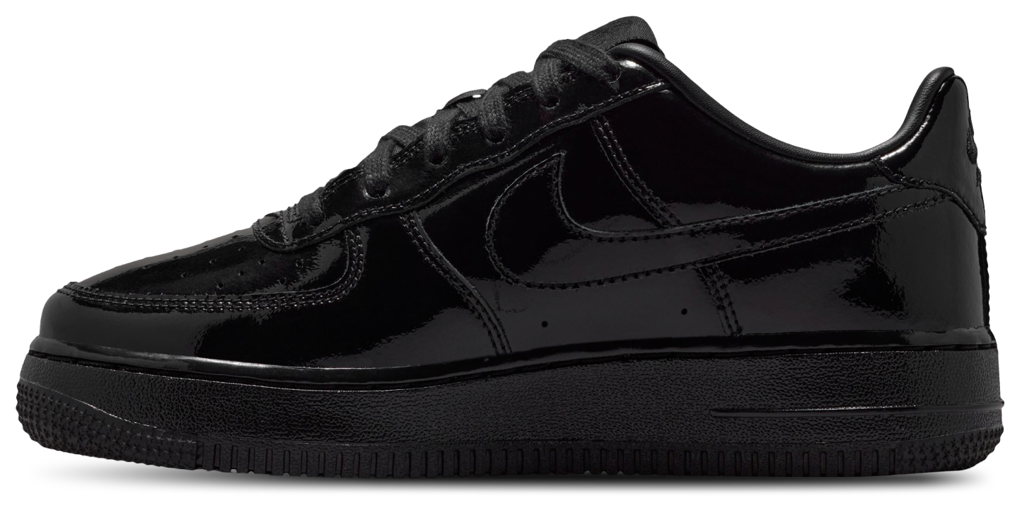 Nike Air Force 1 童款 - Black/Black - Image 2