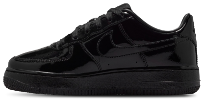 Nike Air Force 1 童款 - Black/Black - Image 2