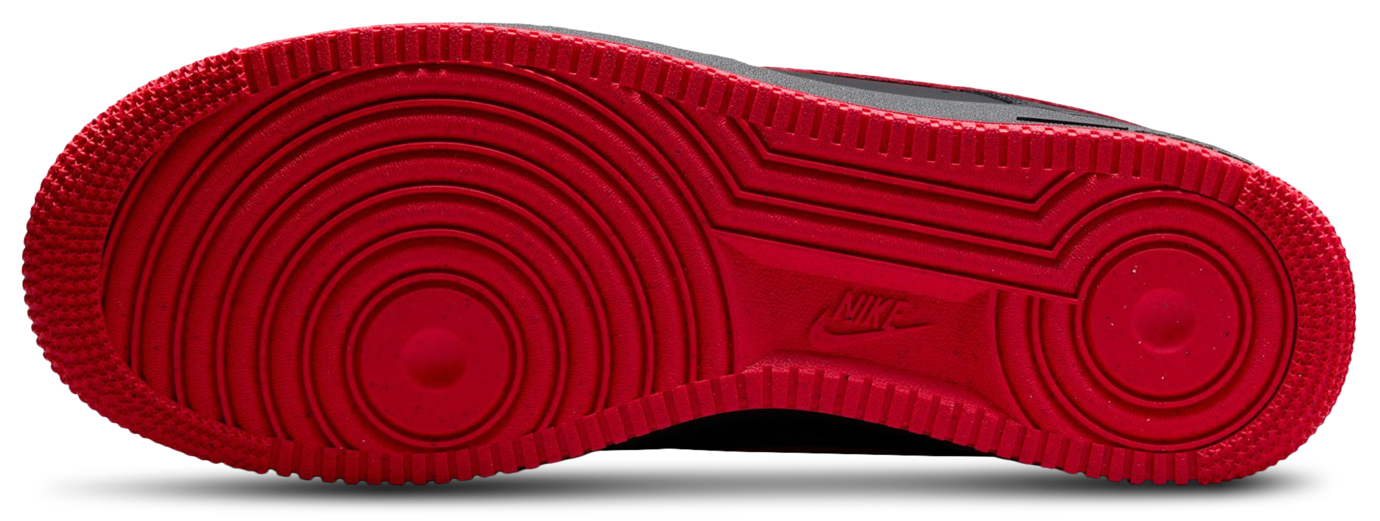 Nike Air Force 1 Low '07 - Black/Red/Black - Image 5