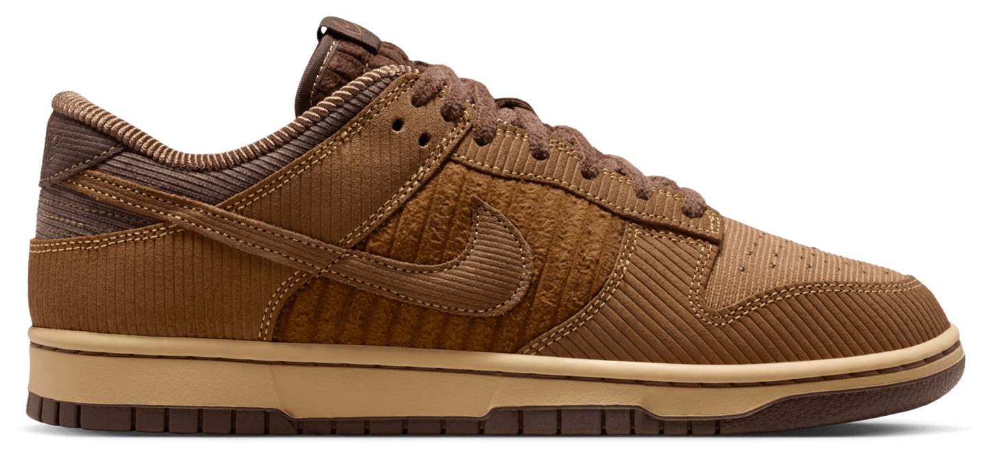 Nike Dunk Low Retro Premium - Light British Tan/Light Chocolate - Image 1