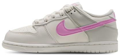 Nike Dunk Low N 童款 - Pink Rise/Sail/Phantom - Image 2