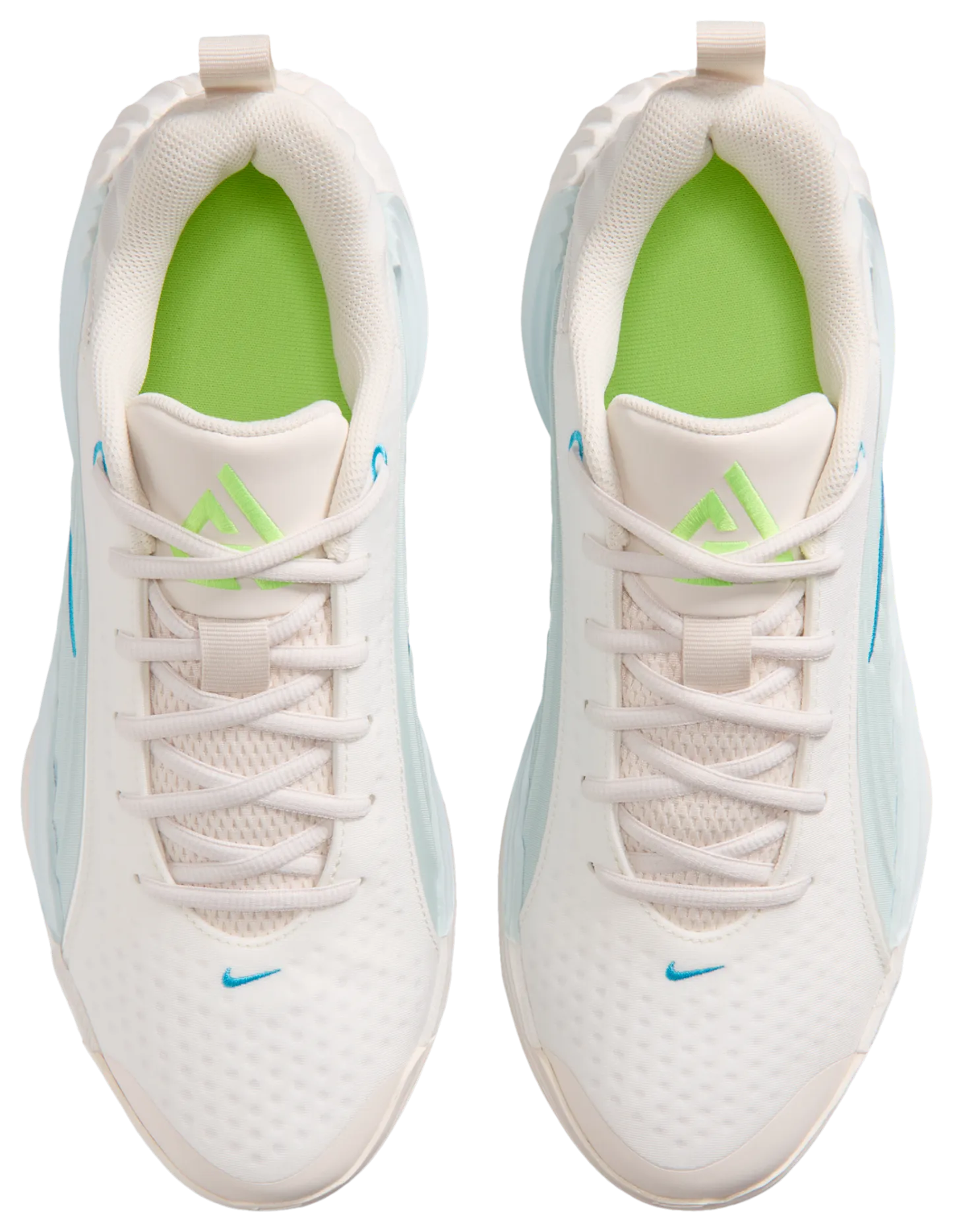 Nike Giannis Immortality 5 - Sail/Light Current Blue/Glacier Blue - Image 4