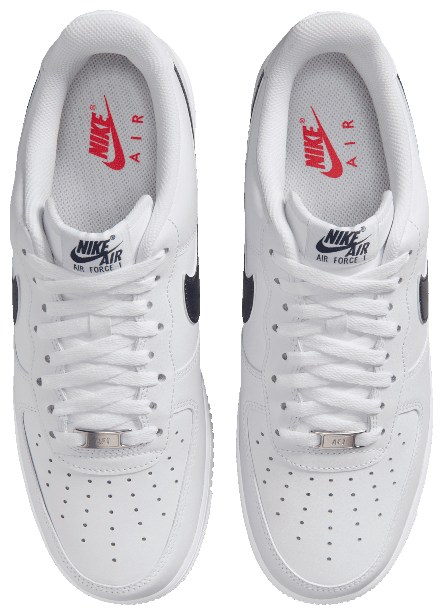 Nike Air Force 1 Low US - White/Midnight Navy/University Red - Image 4
