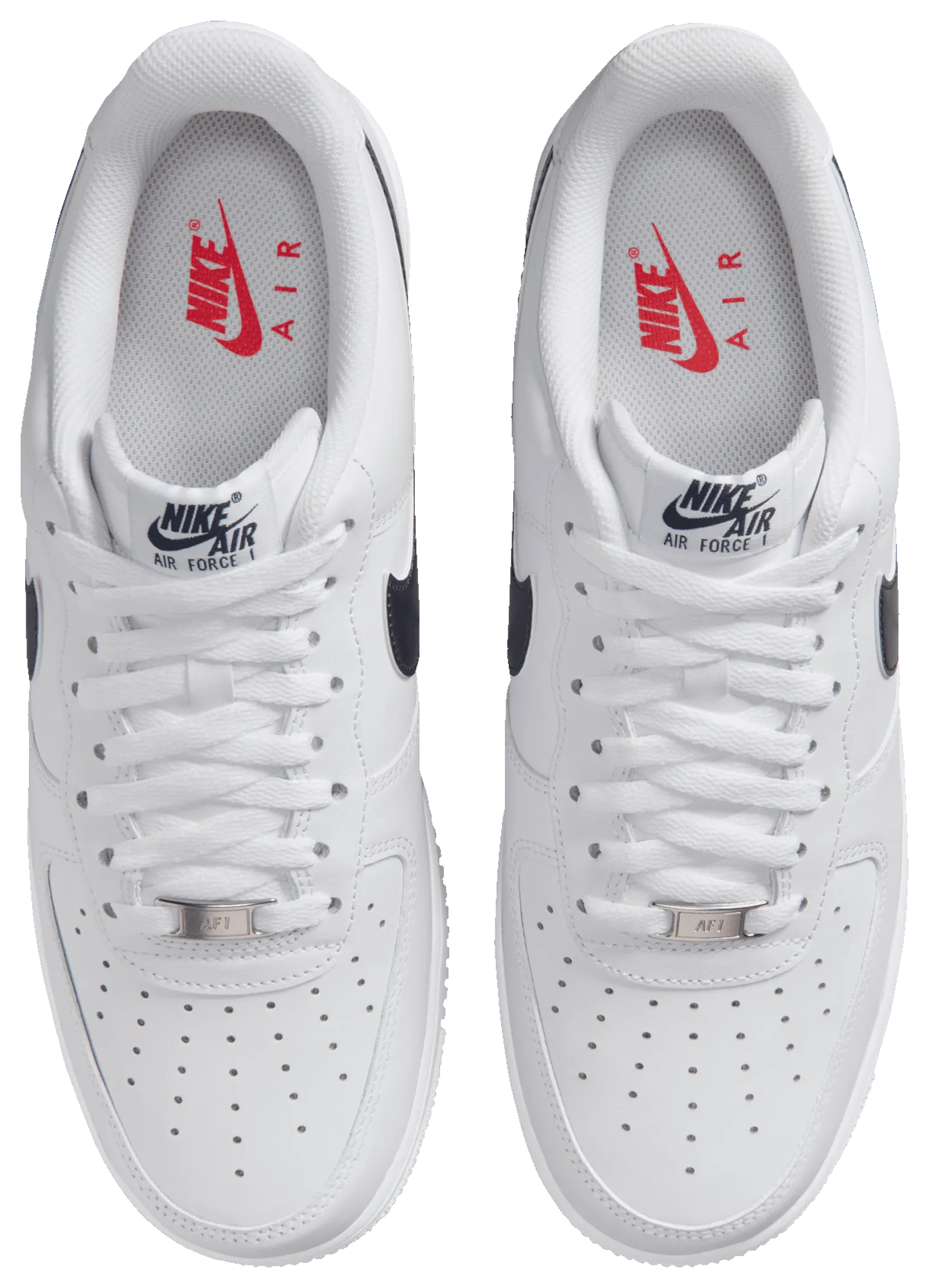 Nike Air Force 1 Low US - White/Midnight Navy/University Red - Image 4