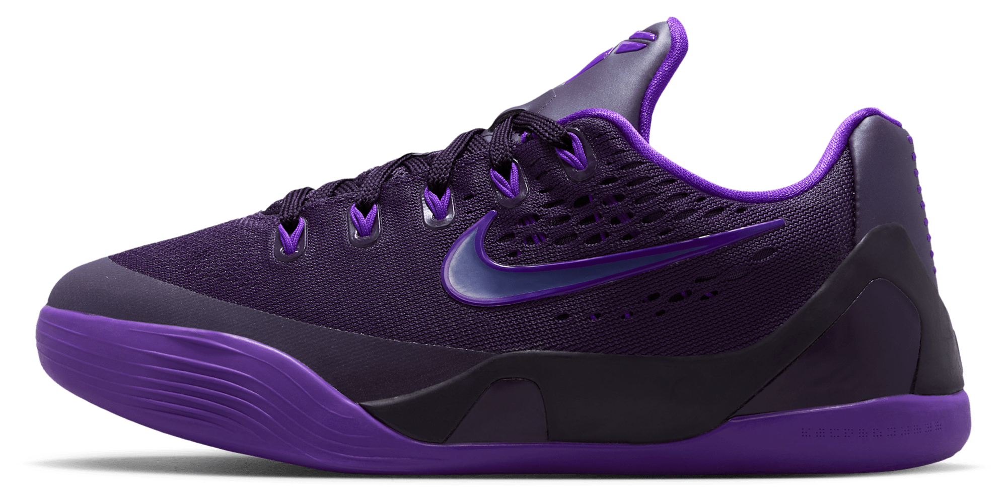 Nike Kobe IX Low EM 童款 - Sanded Purple/Purple Dynasty/Fierce Purple - Image 2