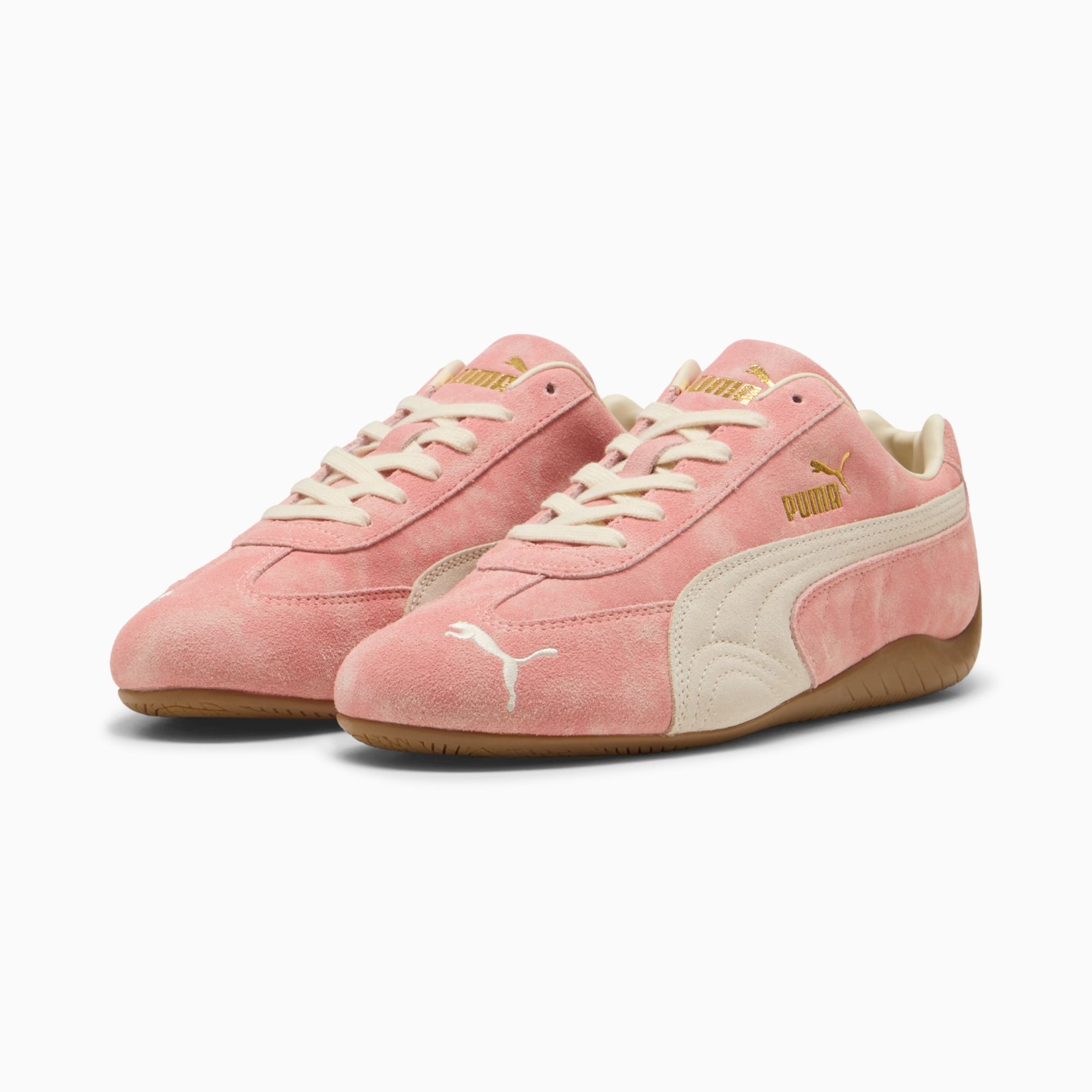 Speedcat Faded Women's Sneakers - Carnation Pink-Alpine Snow - 2