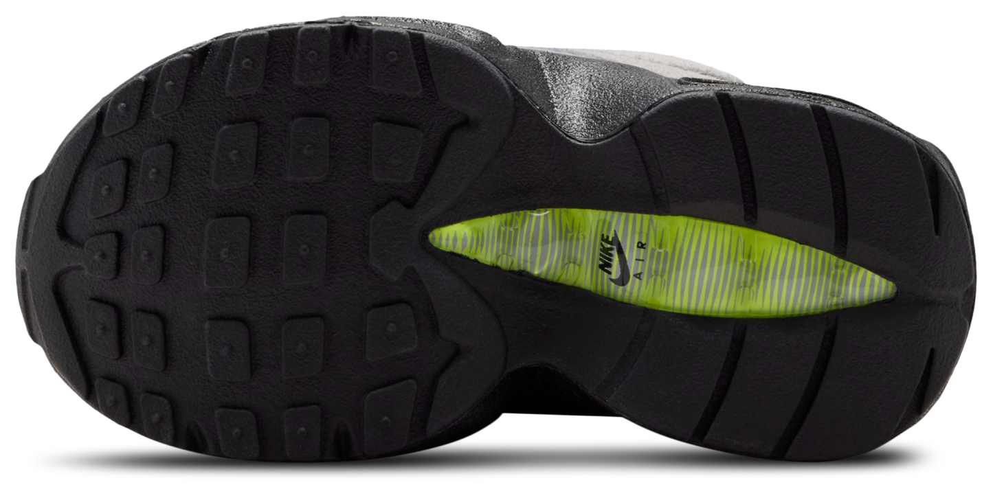 Nike Air Max 95 童款 - Anthracite/Black/Neon Yellow - Image 5