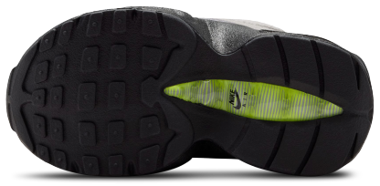 Nike Air Max 95 童款 - Anthracite/Black/Neon Yellow - Image 5