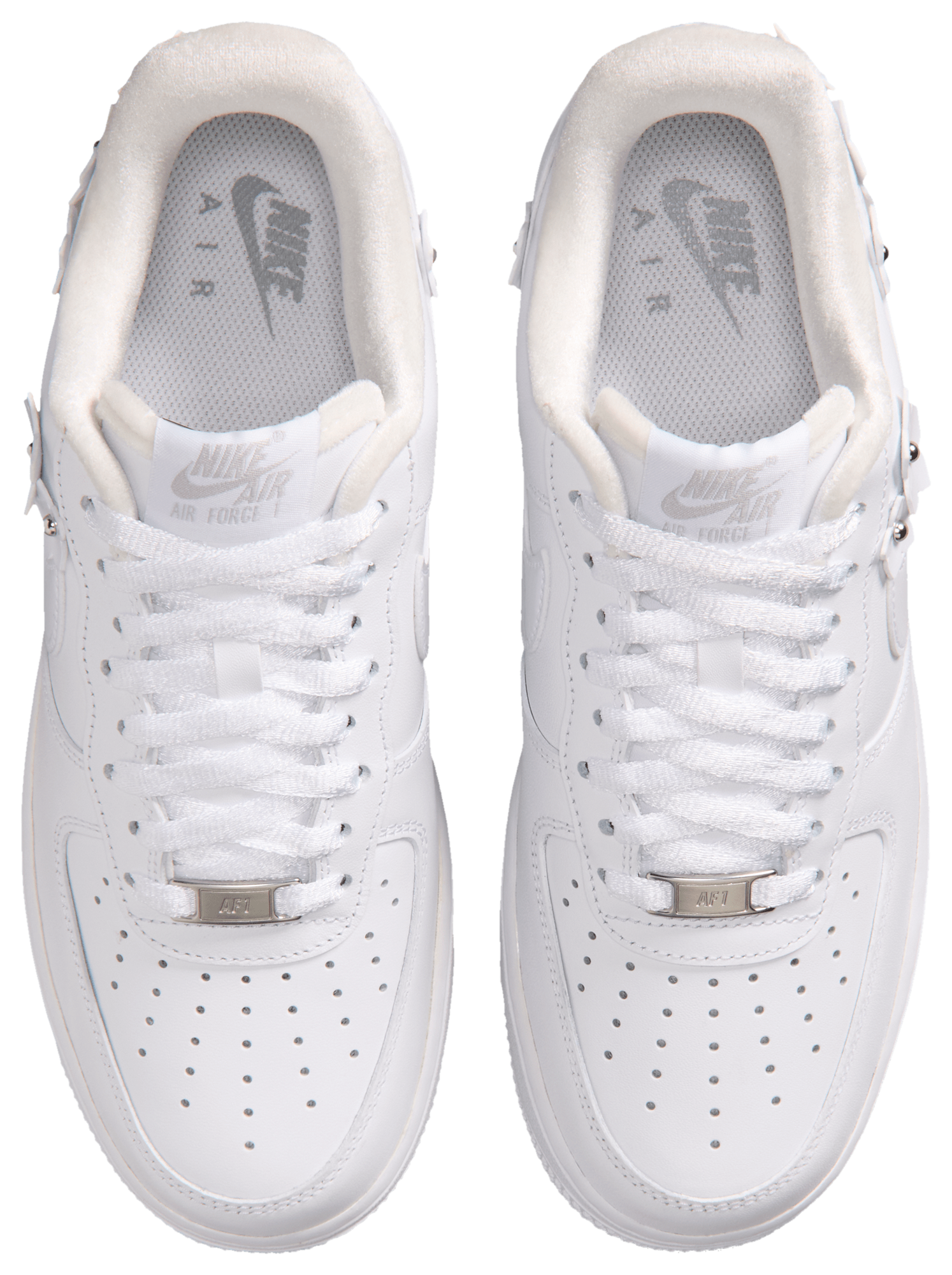 Nike Air Force 1 '07 - White/White/Wolf Grey - Image 4