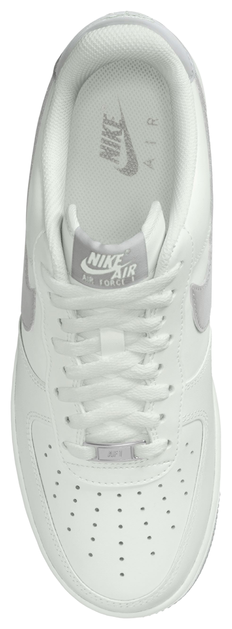 Nike Air Force 1 Low '07 - Summit White/Summit White/Strata Gray - Image 3