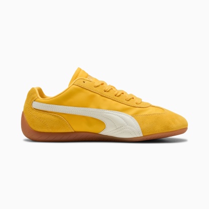 Speedcat Nylon Men's Sneakers - Yellow Sizzle-PUMA White - 7