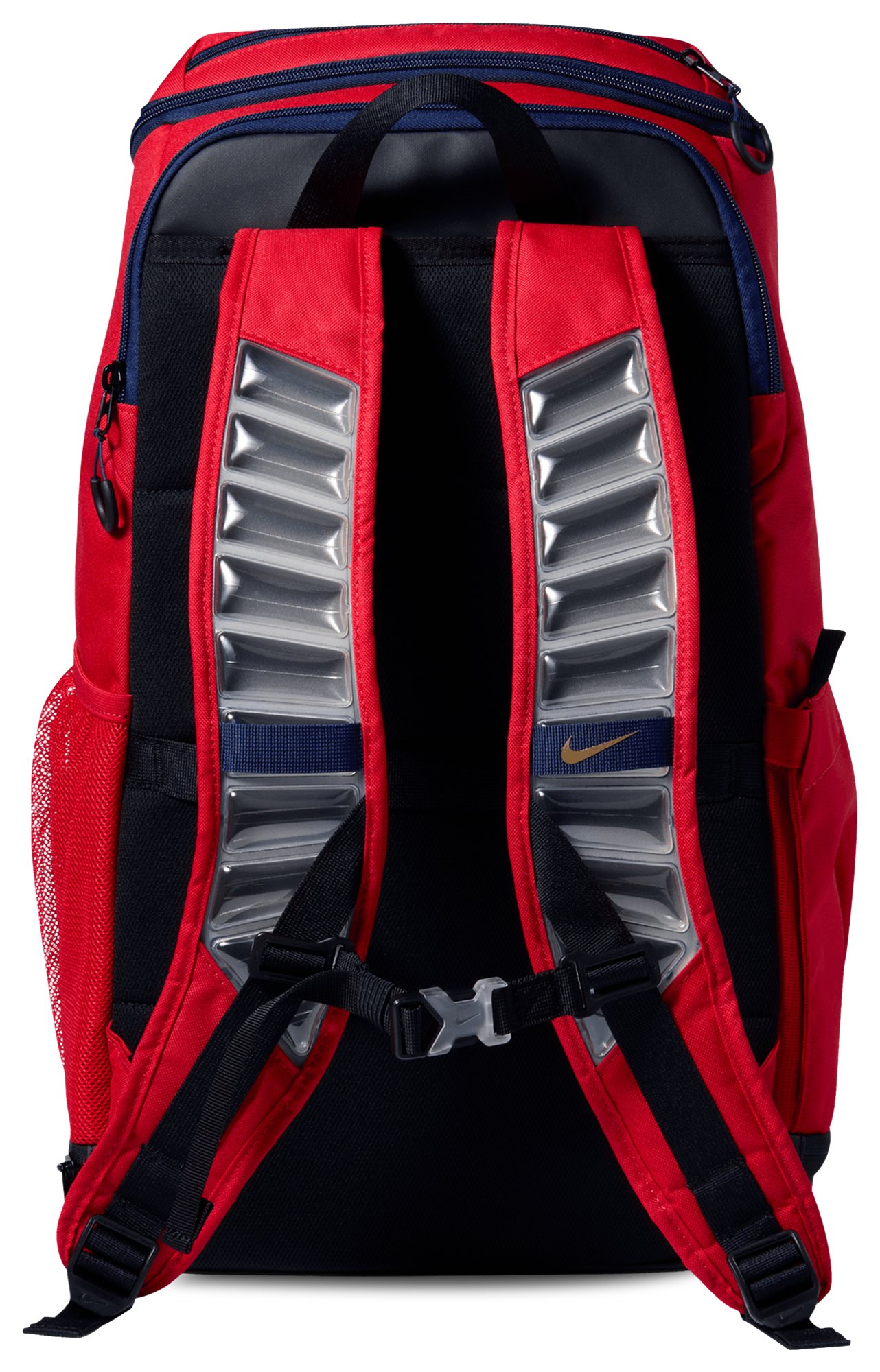 Nike Varsity Elite Backpack - Black/University Red/Metallic Gold - Image 2