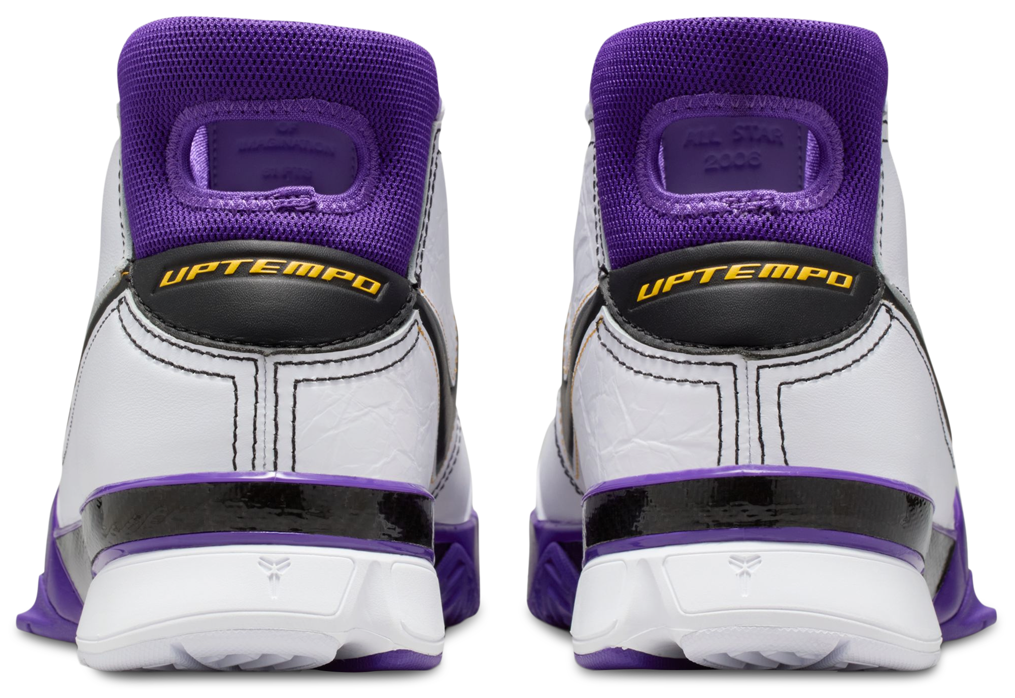 Nike Kobe 1 Protro - Black/Court Purple/White - Image 3