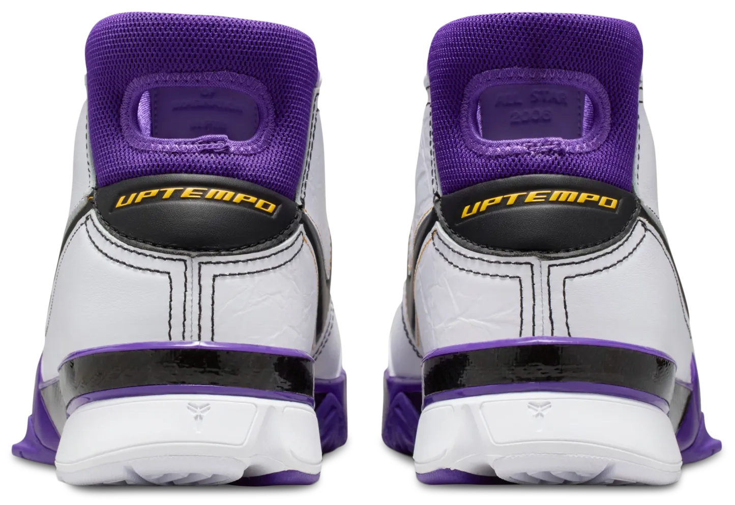 Nike Kobe 1 Protro - Black/Court Purple/White - Image 3