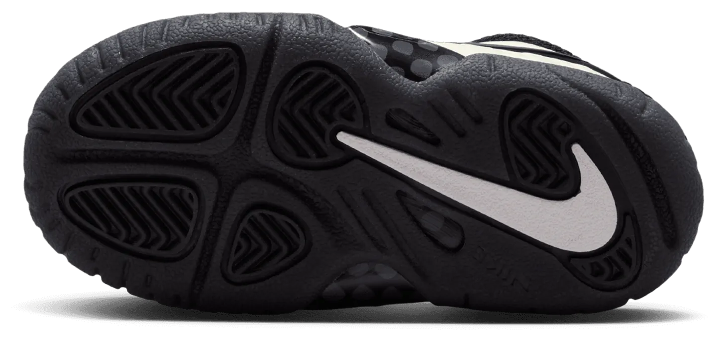 Nike Little Posite Pro - Kids - White/Black/Summit White - Image 5