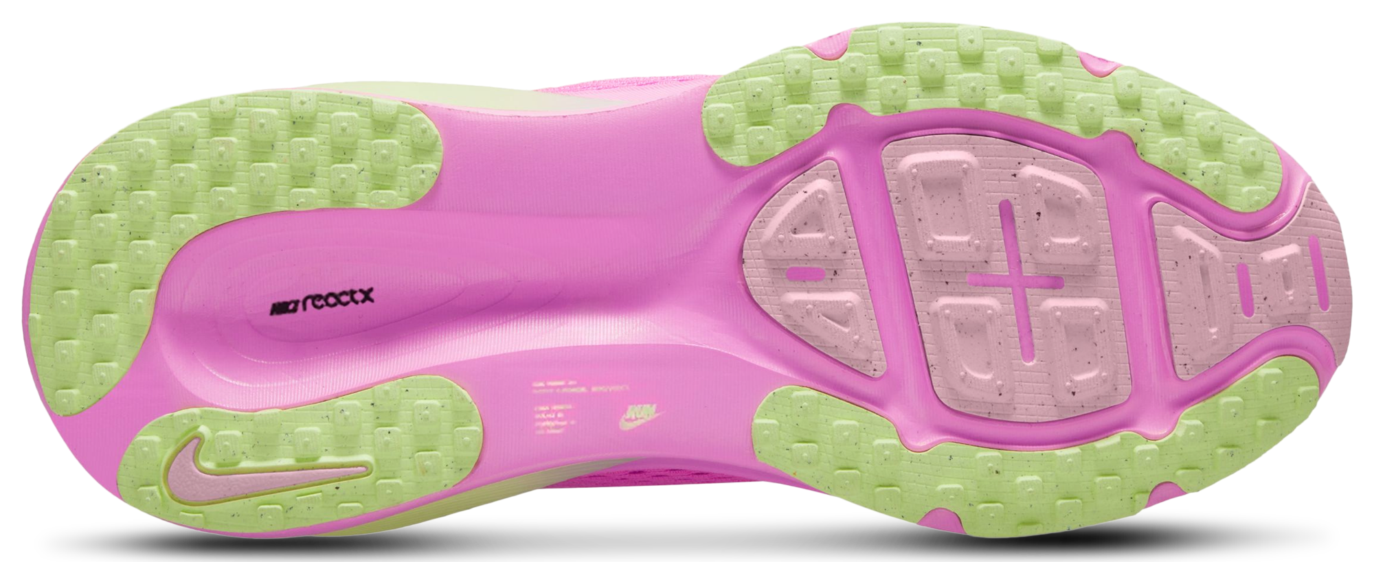 Nike Vomero 18 童款 - Barely Volt/Pink Spell - Image 4