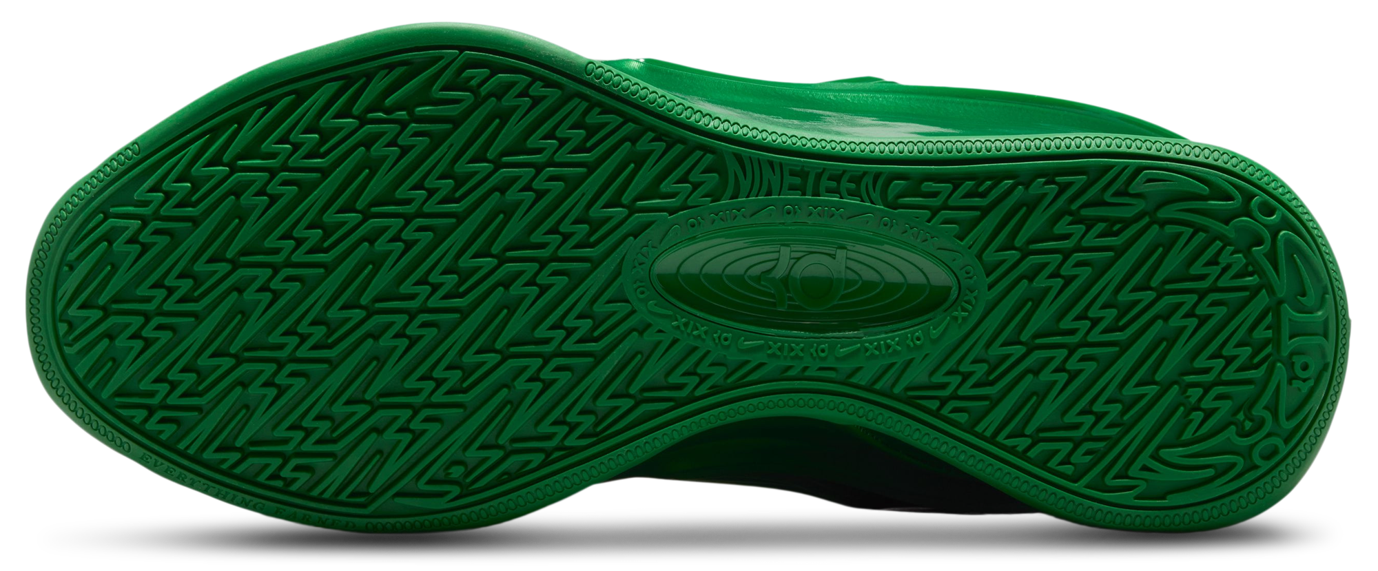 Nike KD 19 - Stadium Green/Gorge Green/University Gold - Image 5