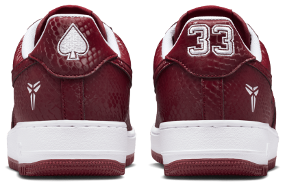Nike Kobe Air Force 1 Low - Team Red/White - Image 3