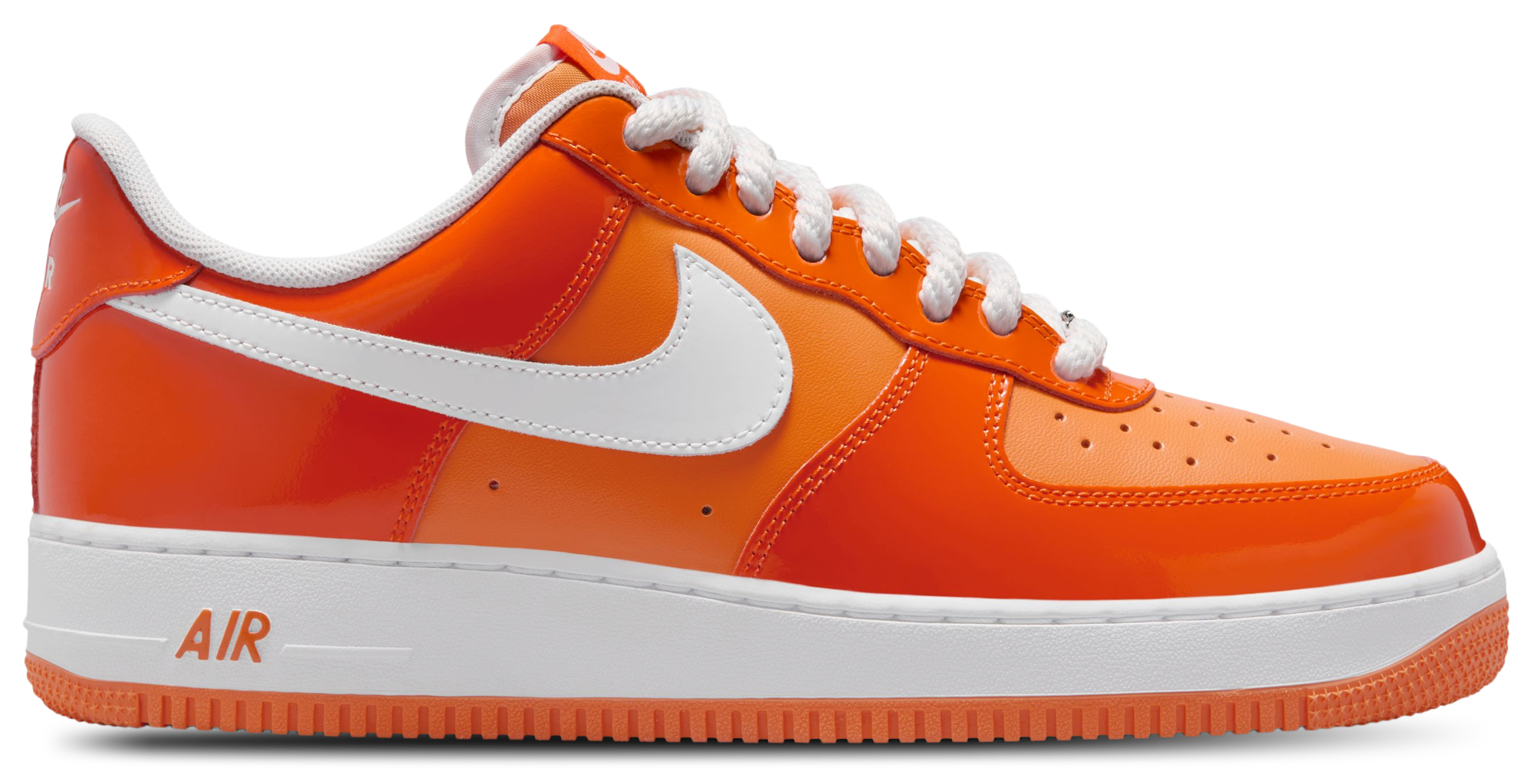 Nike Air Force 1 '07 LV8 Edge - Safety Orange/White - Image 1